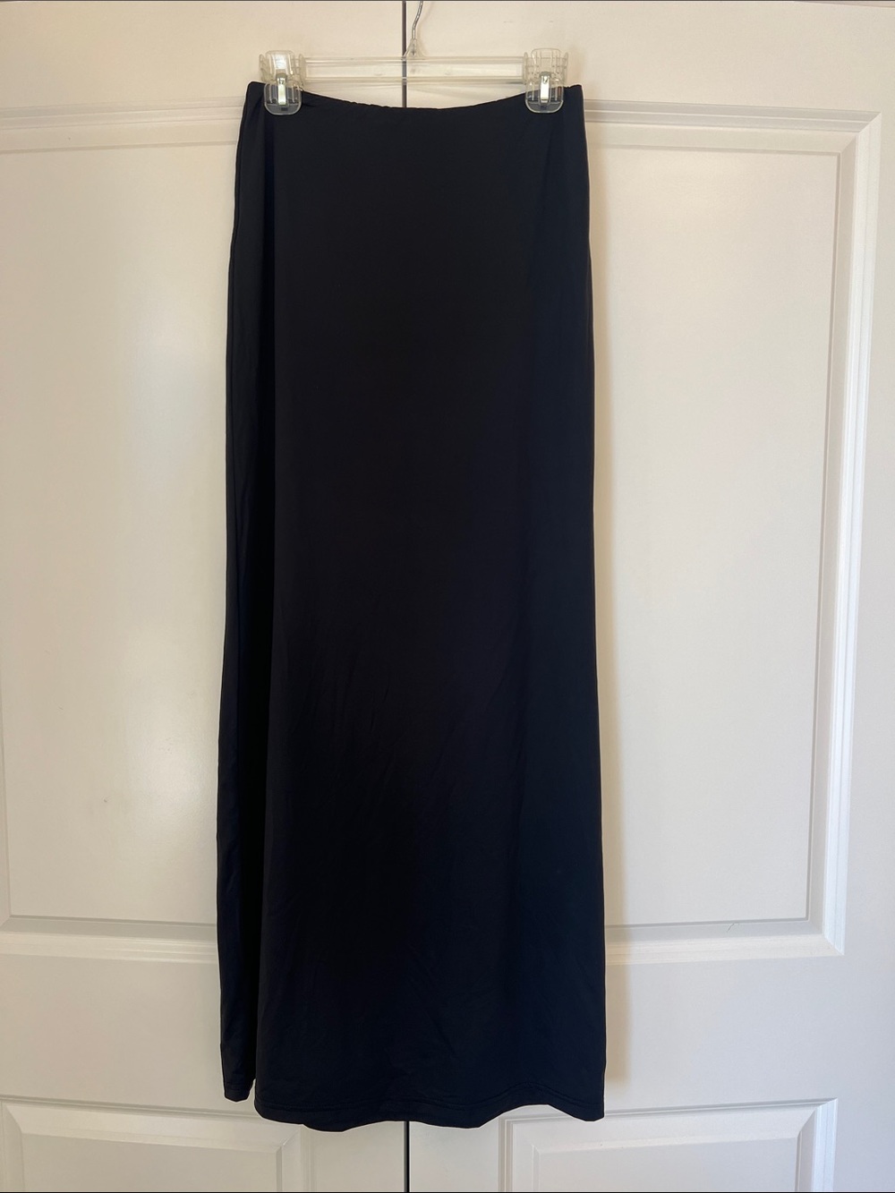 NWOT Elegant Black Maxi Skirt — Timeless Everyday Staple